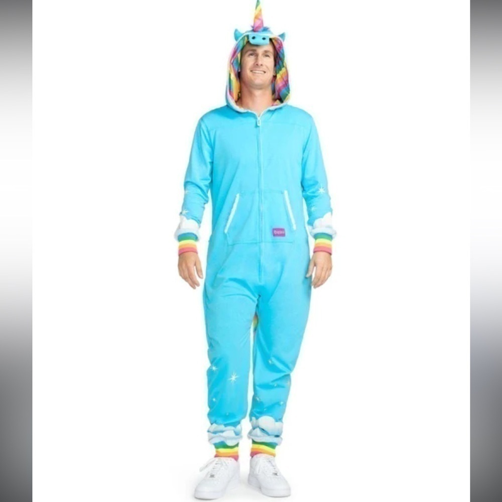 NWT Tipsy Elves Unicorn Onesie Size L